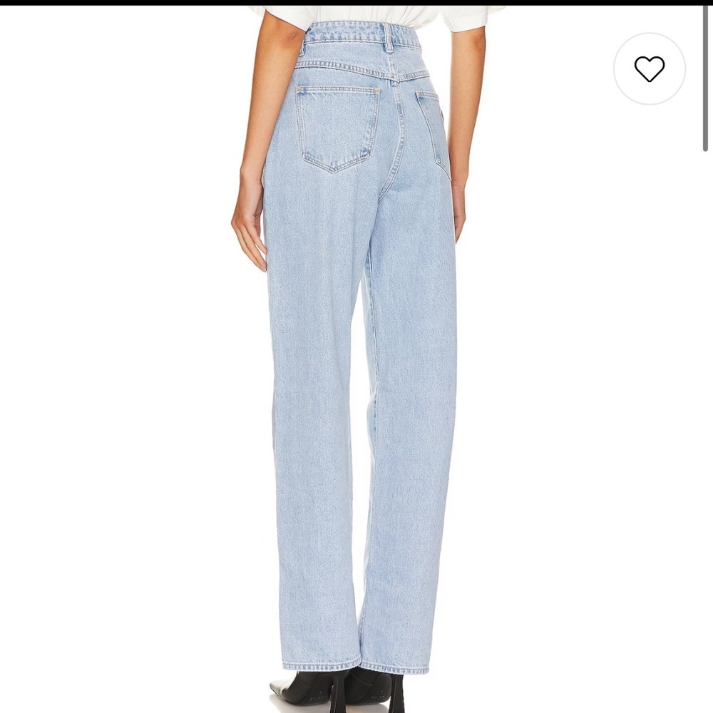 Abrand Women's High Rise Jeans - Light Blue